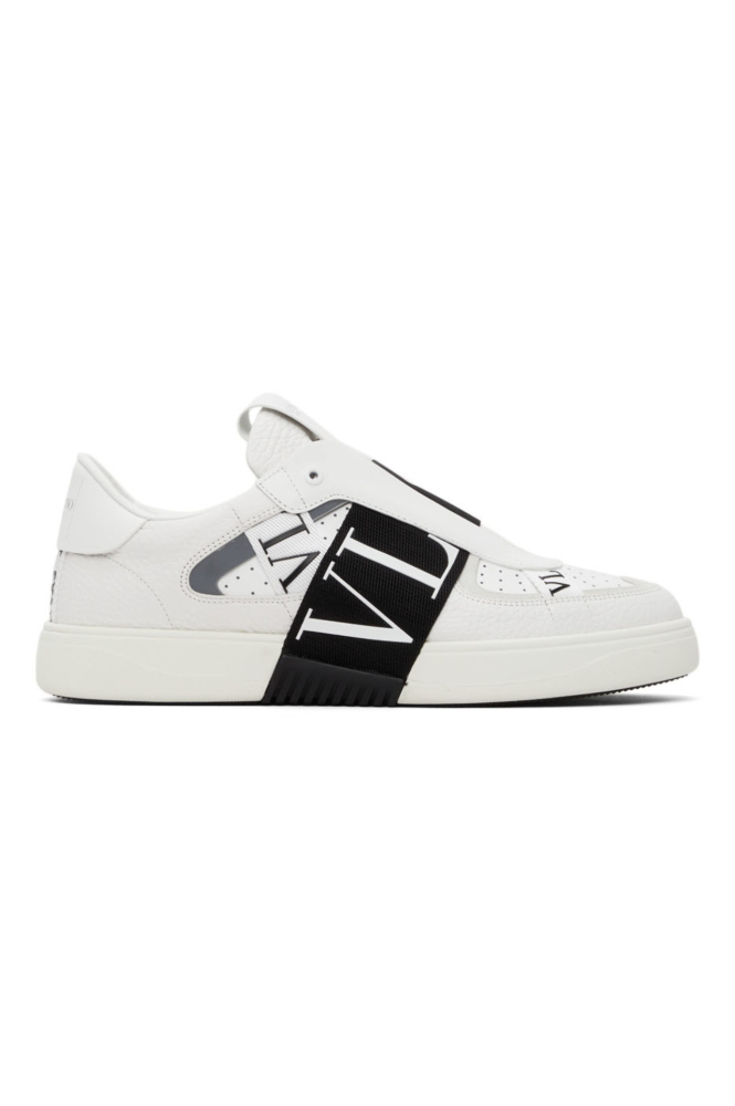 M62. VALENTINO LOW-TOP CALFSKIN VL7N SNEAKER WITH BANDS2