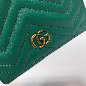 X121.4 Gucci Marmont 錢包綠色 5